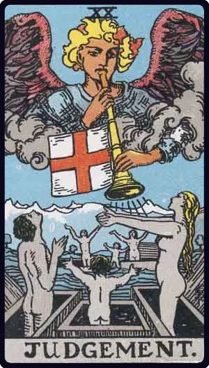Judgement tarot card