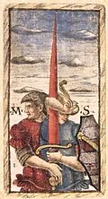 Ace of Batons in Sola Busca
