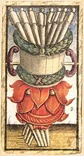Eight of Swords in Sola Busca