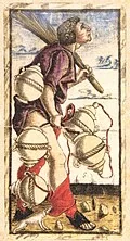Five of Cups in Sola Busca