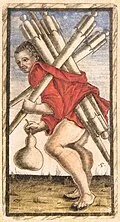 Five of Swords in Sola Busca