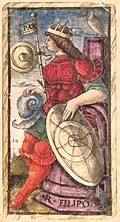 King of Coins in Sola Busca