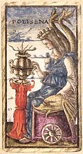 Queen of Cups in Sola Busca