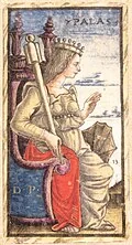Queen of Swords in Sola Busca
