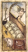 Ten of Coins in Sola Busca