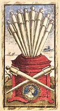 Ten of Swords in Sola Busca