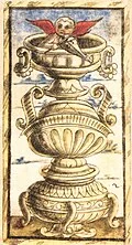 Two of Cups in Sola Busca