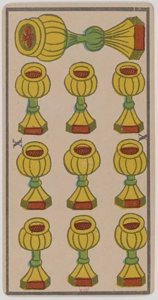 Dix de Coupes in Lequart Besançon
